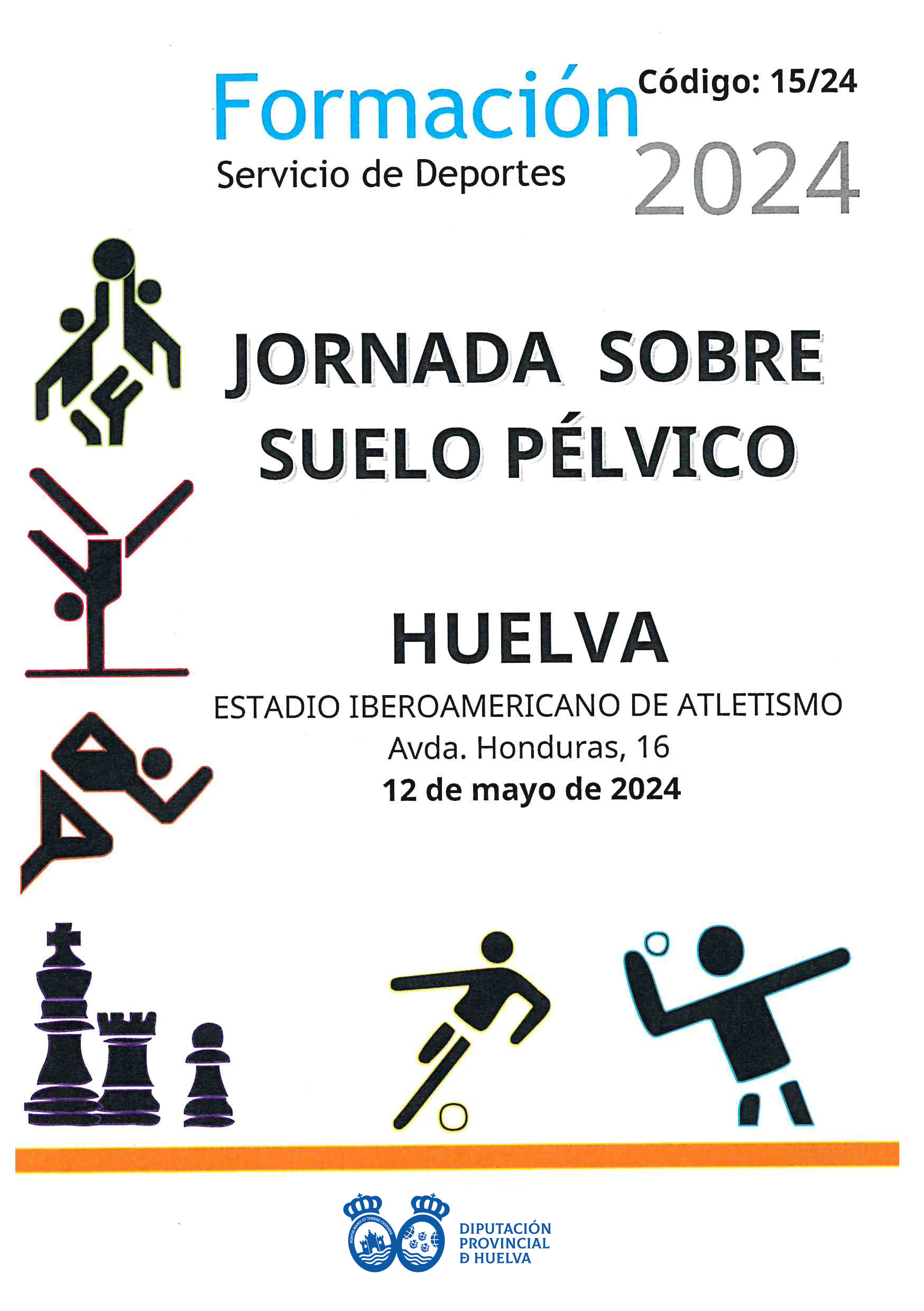 2024  HUELVA  12 mayo   Carátula Jornada de Suelo Pélvico